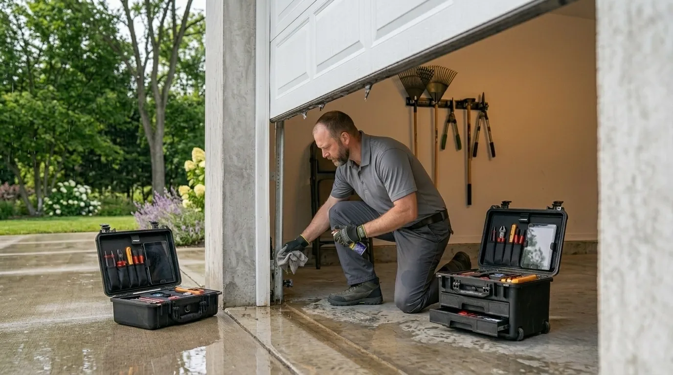 Why Your Garage Door Jumped the Track
