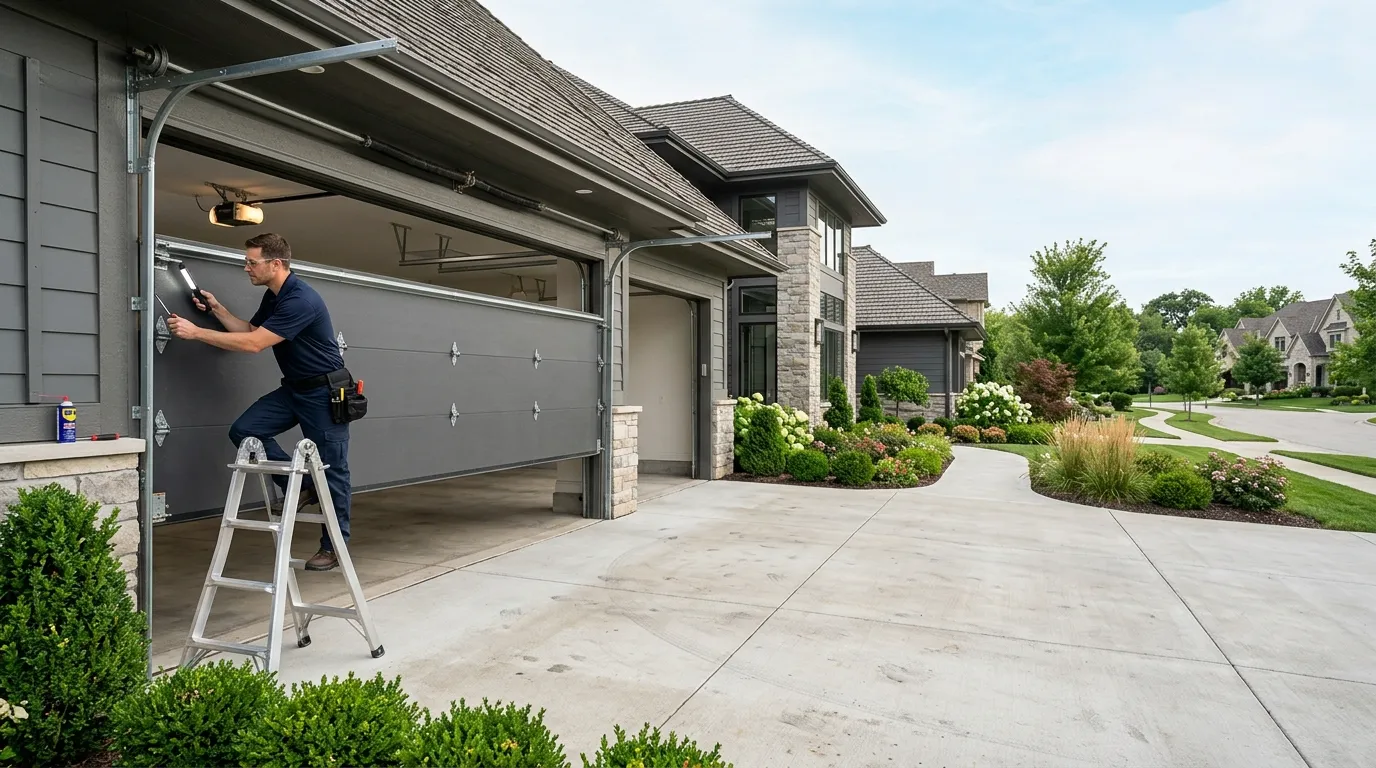 Garage door service in Provo, UT