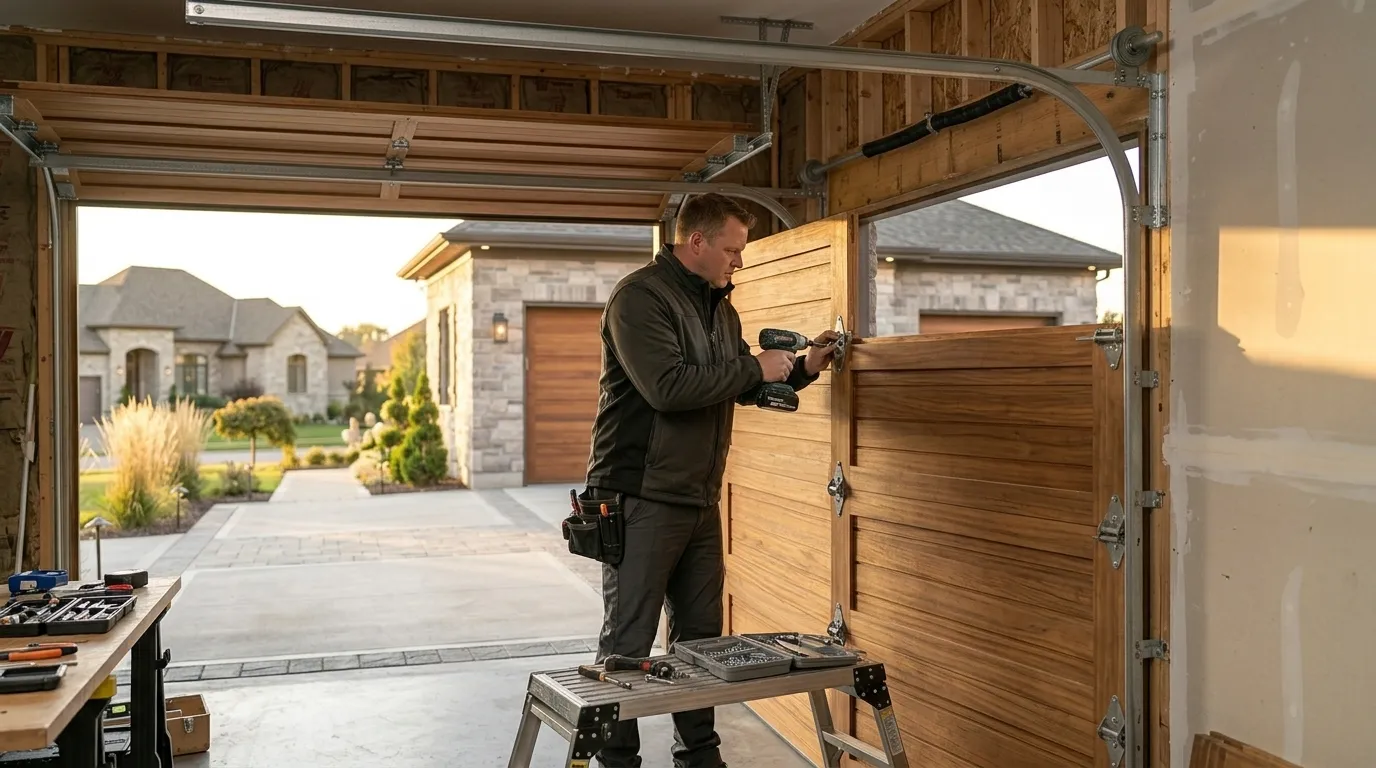 Garage door service in Provo, UT
