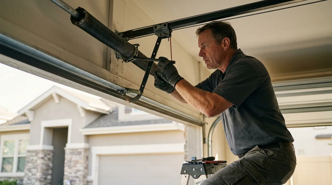 Garage door service in Provo, UT