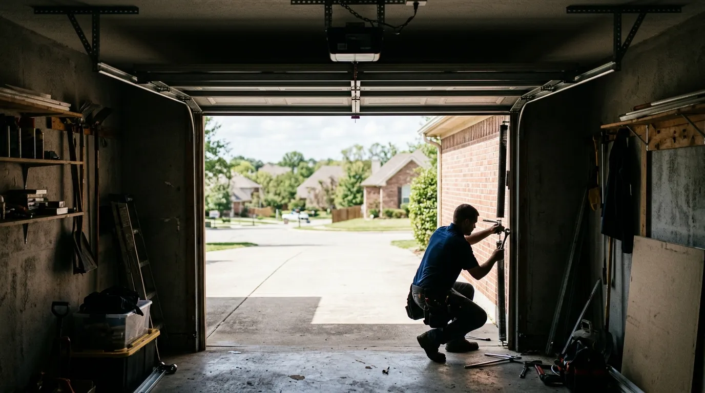 Garage door service in Provo, UT