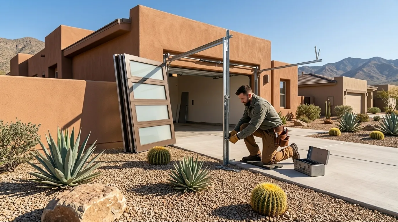 Garage door service in Provo, UT