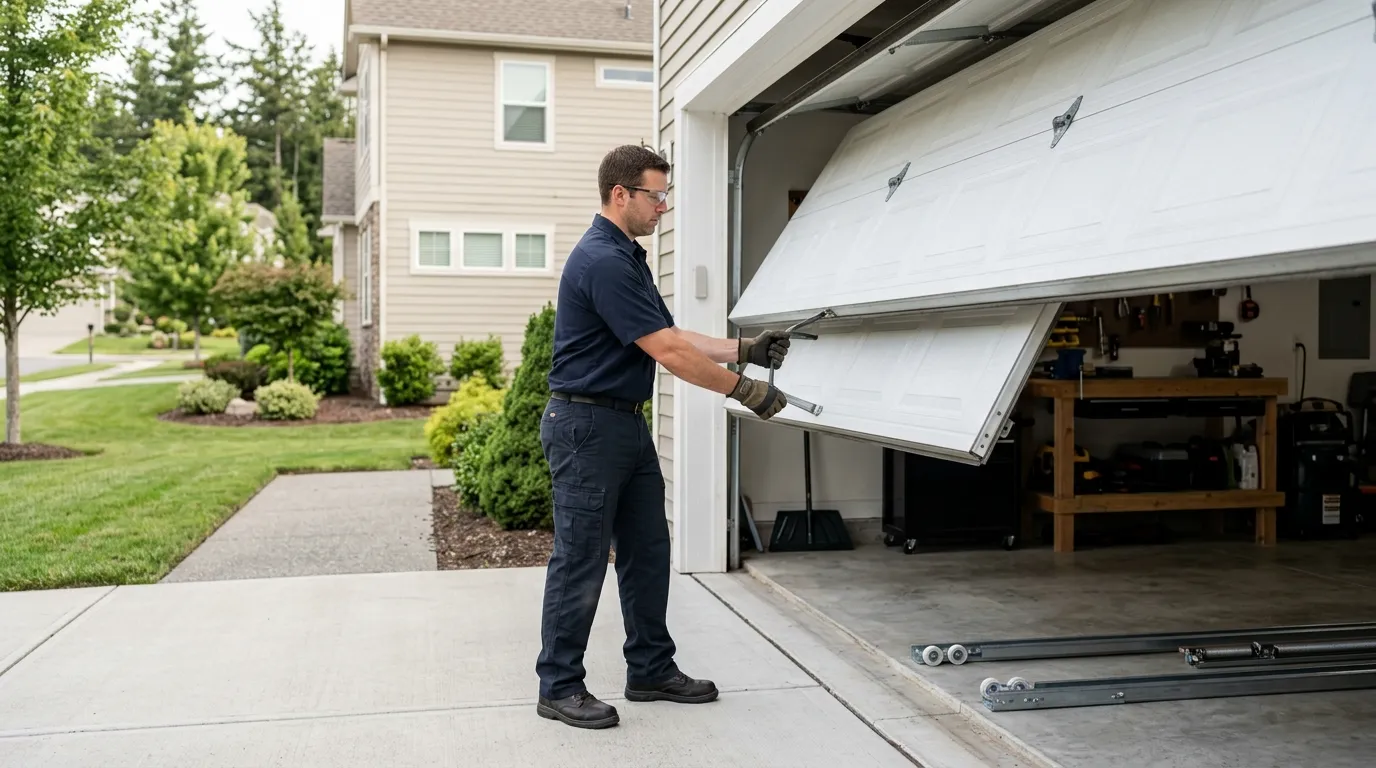 Garage door service in Provo, UT