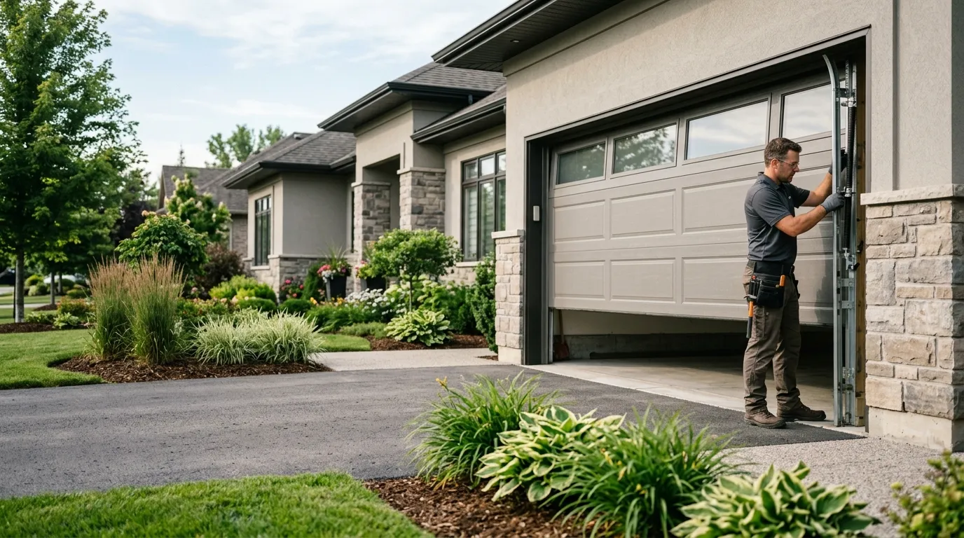Garage door service in Provo, UT